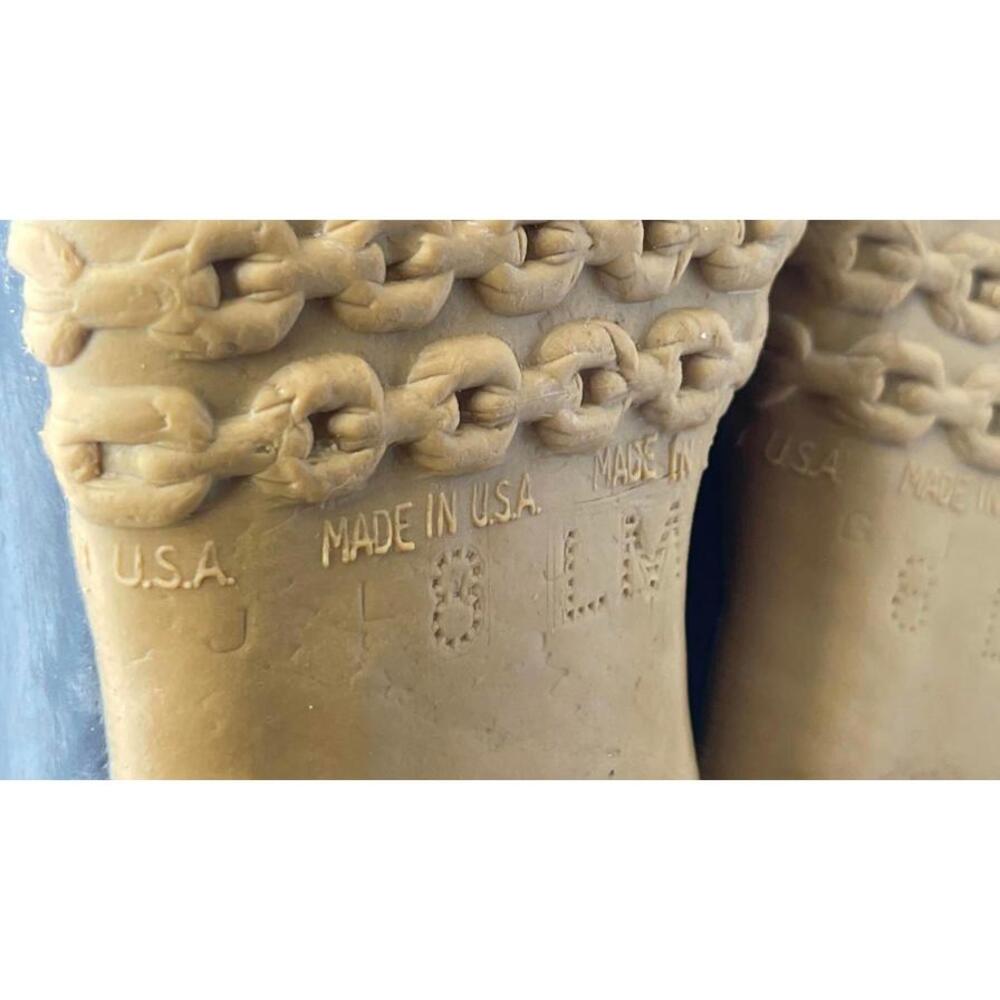 3M Thinsulate Women's Orange and Black Winter Boots - Picture 4 of 7